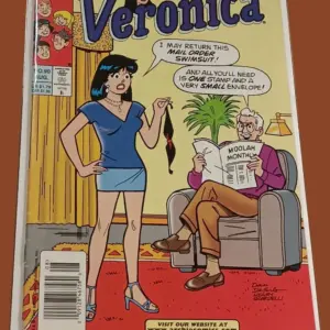 Veronica #90 (August 2000) – Classic Archie Comics – Dan DeCarlo Cover – Direct Edition