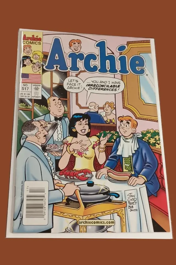 Archie #517 (2001) – Classic Restaurant Scene Cover – Archie Comics ...