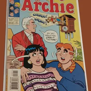 Archie #459 (May 1987) – Classic Cuckoo Clock Cover – Archie Comics Direct Edition