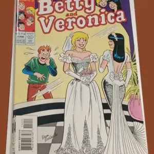 Betty and Veronica #112 (June 1997) β Wedding Dress Cover β Archie Comics Direct Edition Betty and Veronica #112 (June 1997) β Wedding Dress Cover β Archie Comics Direct Edition