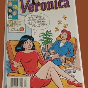 Veronica #58 (December 1996) – Classic Therapy Session Cover – Archie Comics Direct Edition