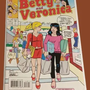 Betty and Veronica #148 (June 2000) – Shopping Spree Cover – Archie Comics Direct Edition
