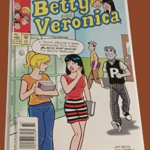 Betty and Veronica #160 (2001) – Classic School Hallway Cover – Archie Comics Direct Edition
