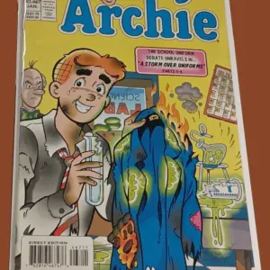 Archie #467 (January 1988) – “A Storm Over Uniforms” Part 3-4 – Archie Comics Direct Edition