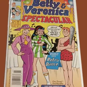 Betty & Veronica Spectacular #38 (November 1999) – Retro Dance Cover – Archie Comics Direct Edition