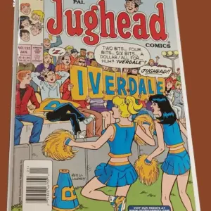 Archie’s Pal Jughead #133 (January 2000) – Riverdale Pep Rally Cover – Archie Comics