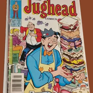 Archie’s Pal Jughead #52 (January 1993) – Giant Sandwich Cover – Archie Comics Direct Edition Archie’s Pal Jughead #52 (January 1993) – Giant Sandwich Cover – Archie Comics Direct Edition