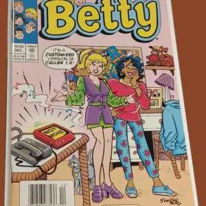 Betty #92 (December 2000) – Caller ID Cover – Archie Comics Direct Edition