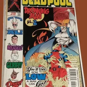 Deadpool #13 (1998 Series) Marvel Comics – “Drowning Man” Part 2 – Direct Edition