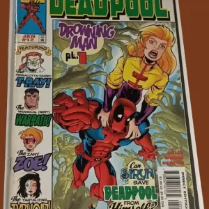 Deadpool #12 (1997) Marvel Comics β Drowning Man Part 1 β Direct Edition β Siryn Appearance Deadpool #12 (1997) Marvel Comics β Drowning Man Part 1 β Direct Edition β Siryn Appearance