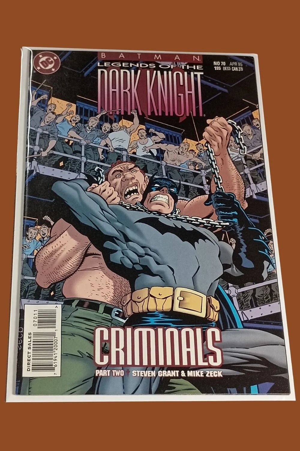 Batman: Legends of the Dark Knight #70 (April 1995) – Criminals Part 2 – DC Comics Direct Sales Batman: Legends of the Dark Knight #70 (April 1995) – Criminals Part 2 – DC Comics Direct Sales