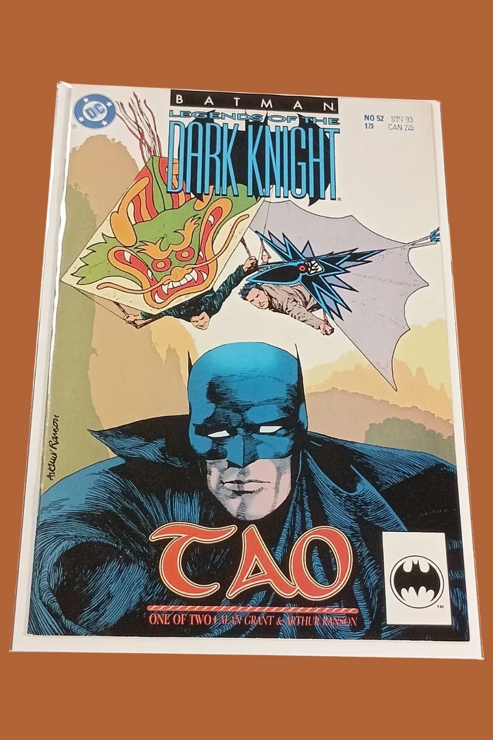 Batman: Legends of the Dark Knight #52 DC Comics 1993 “Tao” Part 1 Batman: Legends of the Dark Knight #52 DC Comics 1993 “Tao” Part 1