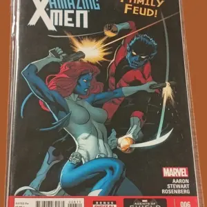 Amazing X-Men #6 Marvel Comics 2014 Nightcrawler Mystique Family Feud