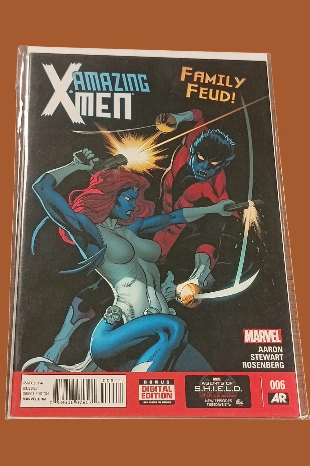 Amazing X-Men #6 Marvel Comics 2014 Nightcrawler Mystique Family Feud Amazing X-Men #6 Marvel Comics 2014 Nightcrawler Mystique Family Feud