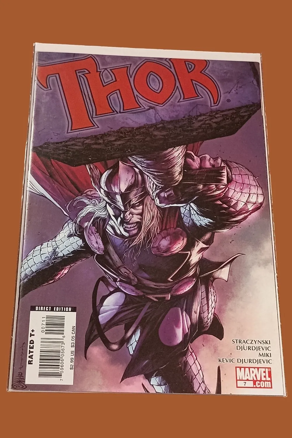 Thor #7 Marvel Comics 2008 Straczynski Djurdjevic Thor #7 Marvel Comics 2008 Straczynski Djurdjevic