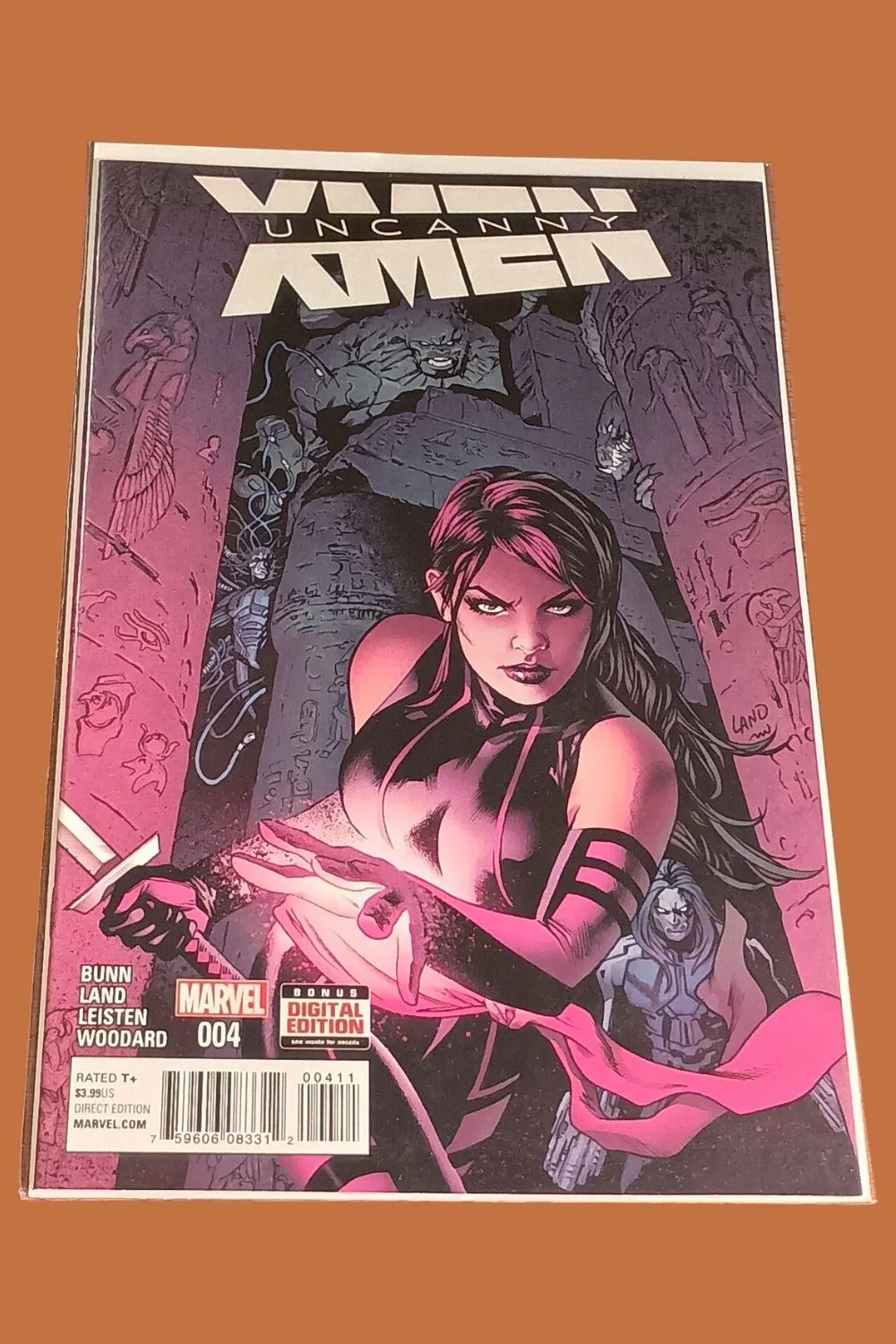Uncanny X-Men #4 Marvel Comics (2016) β Psylocke Cover β Cullen Bunn X-Men Series Uncanny X-Men #4 Marvel Comics (2016) β Psylocke Cover β Cullen Bunn X-Men Series