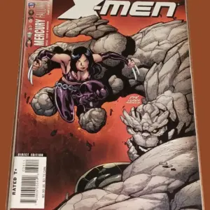 New X-Men #34 Marvel Comics – Mercury Falling Part 2 of 4 – X-23 vs Avalanche Cover