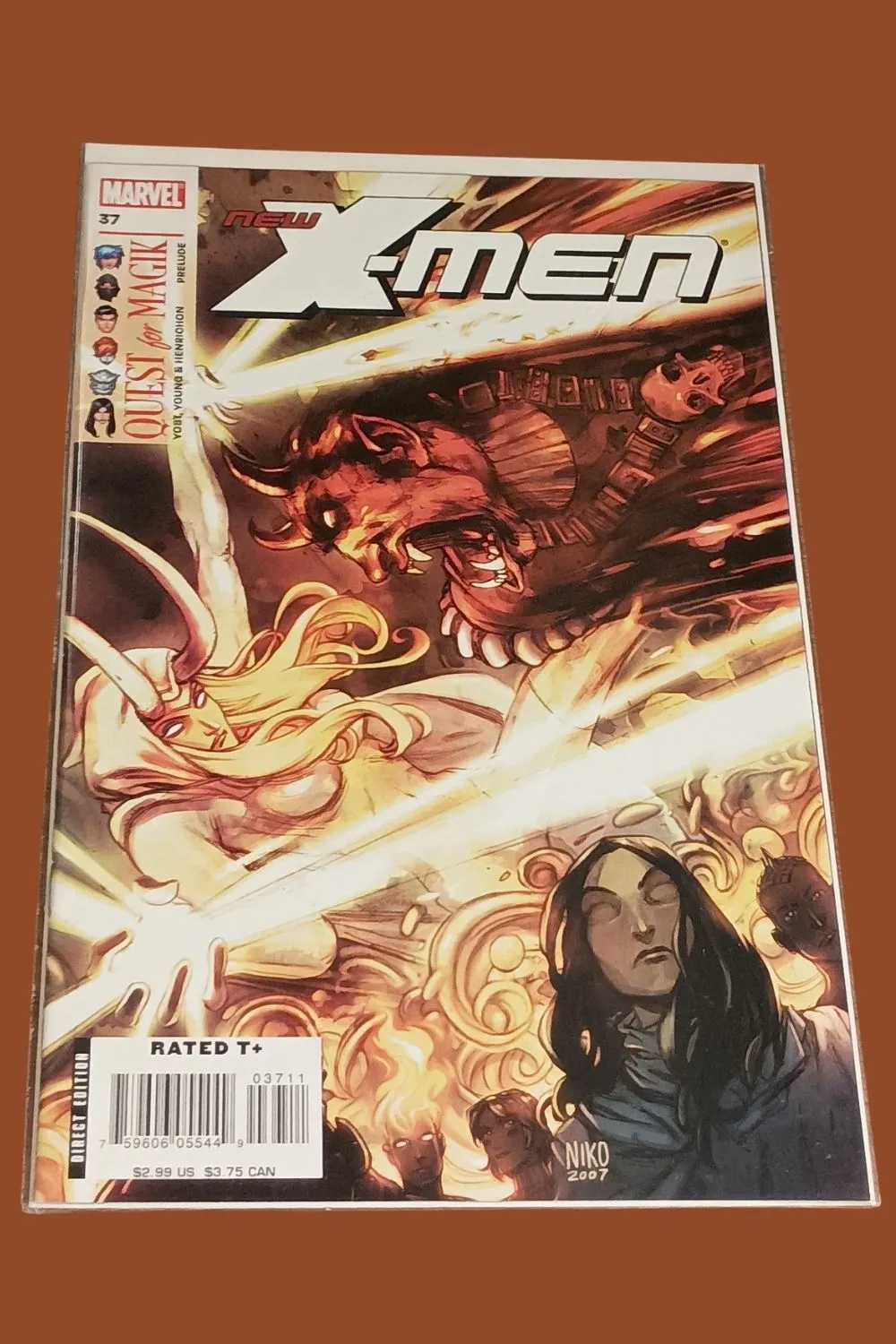 New X-Men #37 Marvel Comics β Quest for Magik Prelude β X-Men Academy X Era New X-Men #37 Marvel Comics β Quest for Magik Prelude β X-Men Academy X Era