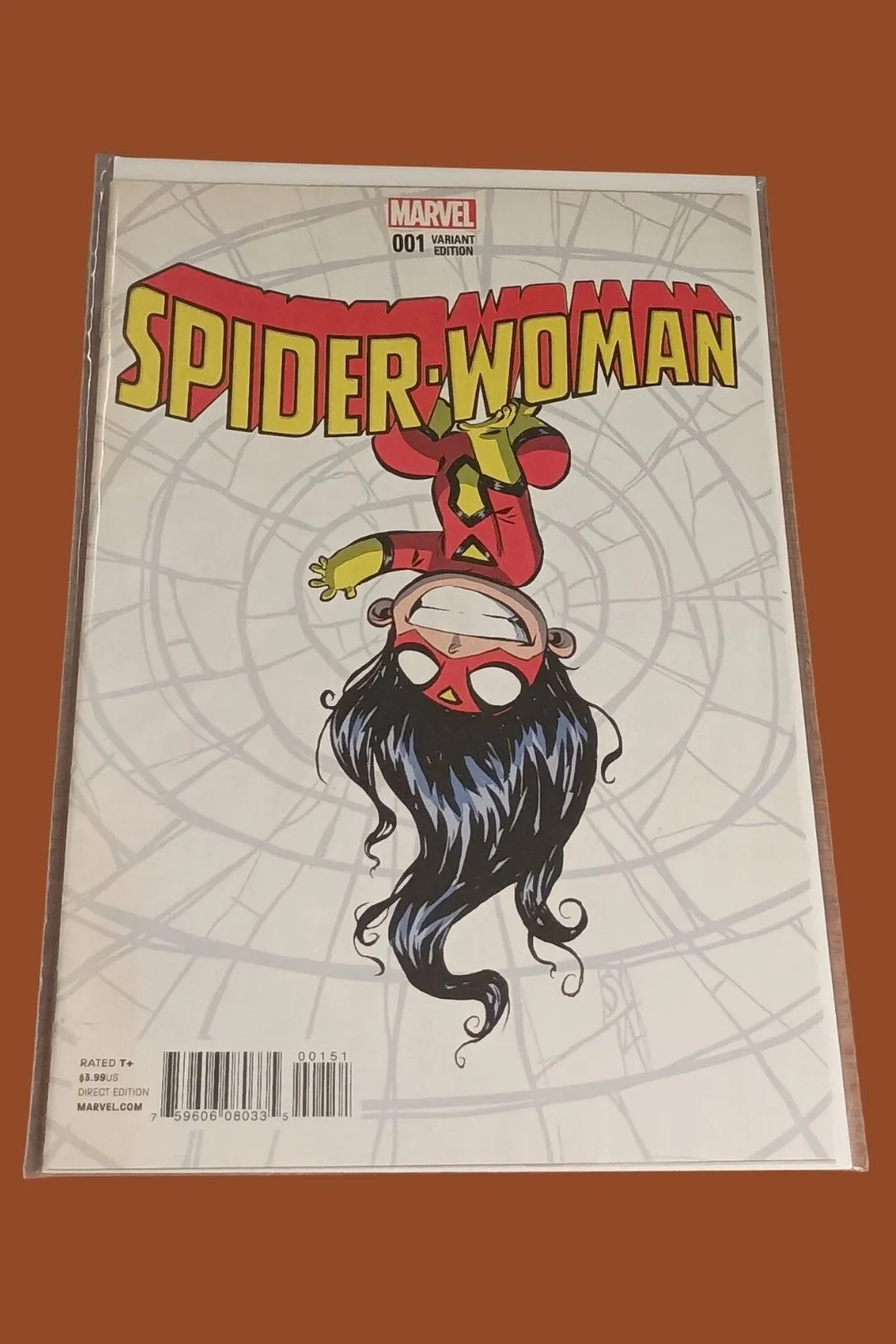 Spider-Woman #1 Variant Edition Marvel Comics – Skottie Young Baby Variant Cover Spider-Woman #1 Variant Edition Marvel Comics – Skottie Young Baby Variant Cover