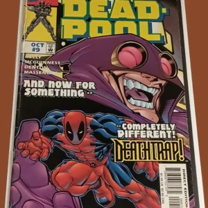 Deadpool #9 Marvel Comics October Issue – Deathtrap Storyline Direct Edition Deadpool #9 Marvel Comics October Issue – Deathtrap Storyline Direct Edition
