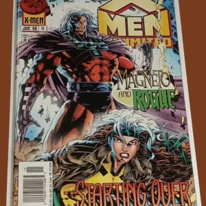 X-Men Unlimited #11 (1996) Marvel Comics – Magneto & Rogue Cover – Starting Over Storyline X-Men Unlimited #11 (1996) Marvel Comics – Magneto & Rogue Cover – Starting Over Storyline