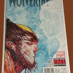 Wolverine #317 (2013) Marvel Comics – Cullen Bunn – Emotional Wolverine Cover