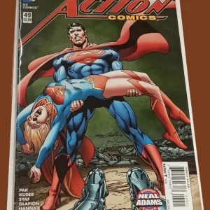 Superman Action Comics #49 (2016) DC Comics β Neal Adams Variant Cover β Superman & Supergirl Superman Action Comics #49 (2016) DC Comics β Neal Adams Variant Cover β Superman & Supergirl