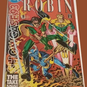 Robin #5 (1993) DC Comics – Shadow of the Bat Era | Geo-Force & Blue Devil Appearance