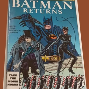 Batman Returns Official Movie Adaptation (1992) DC Comics – Catwoman & Penguin