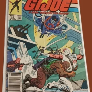 G.I. Joe: A Real American Hero #24 (1984) Marvel Comics – Cobra Action Issue G.I. Joe: A Real American Hero #24 (1984) Marvel Comics – Cobra Action Issue