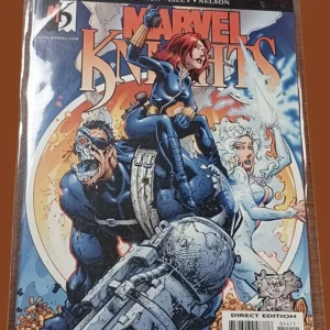 Marvel Knights #14 (2001) Marvel Comics – Black Widow, Punisher, Daredevil – Dixon & Lilly