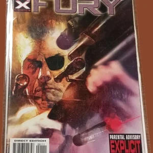 Fury #1 (2001) Marvel MAX Comics – Garth Ennis Nick Fury Mature Readers Key Issue