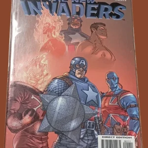 The New Invaders #1 (2004) Marvel Comics – Captain America WWII Team First Issue Key