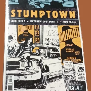 Stumptown #1 (Oni Press) – Greg Rucka Crime Noir Comic, First Issue Key Book