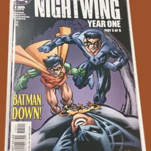 Nightwing #105 (2016) DC Comics – Nightwing Year One Part 5 Robin Batman Down