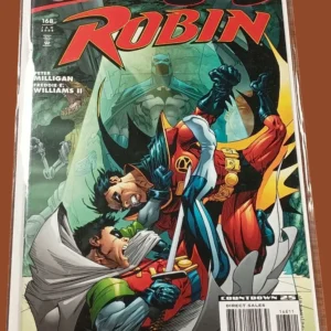 Robin #168 (2008) DC Comics – Resurrection of Ra’s al Ghul Part 1 – Key Crossover Issue Robin #168 (2008) DC Comics – Resurrection of Ra’s al Ghul Part 1 – Key Crossover Issue