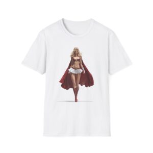 Skybound Heroine T-Shirt β Vintage Comic Style Super-Powered Girl Graphic Tee Skybound Heroine T-Shirt β Vintage Comic Style Super-Powered Girl Graphic Tee