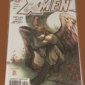 Uncanny X-Men #438 (2003) Marvel Comics – She Lies With Angels Part 2 – Salvador Larroca Cover Uncanny X-Men #438 (2003) Marvel Comics – She Lies With Angels Part 2 – Salvador Larroca Cover