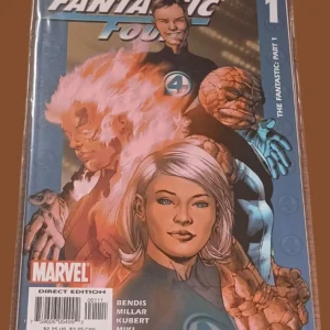 Ultimate Fantastic Four #1 (2004) Marvel Comics – First Issue – Bendis Millar Kubert