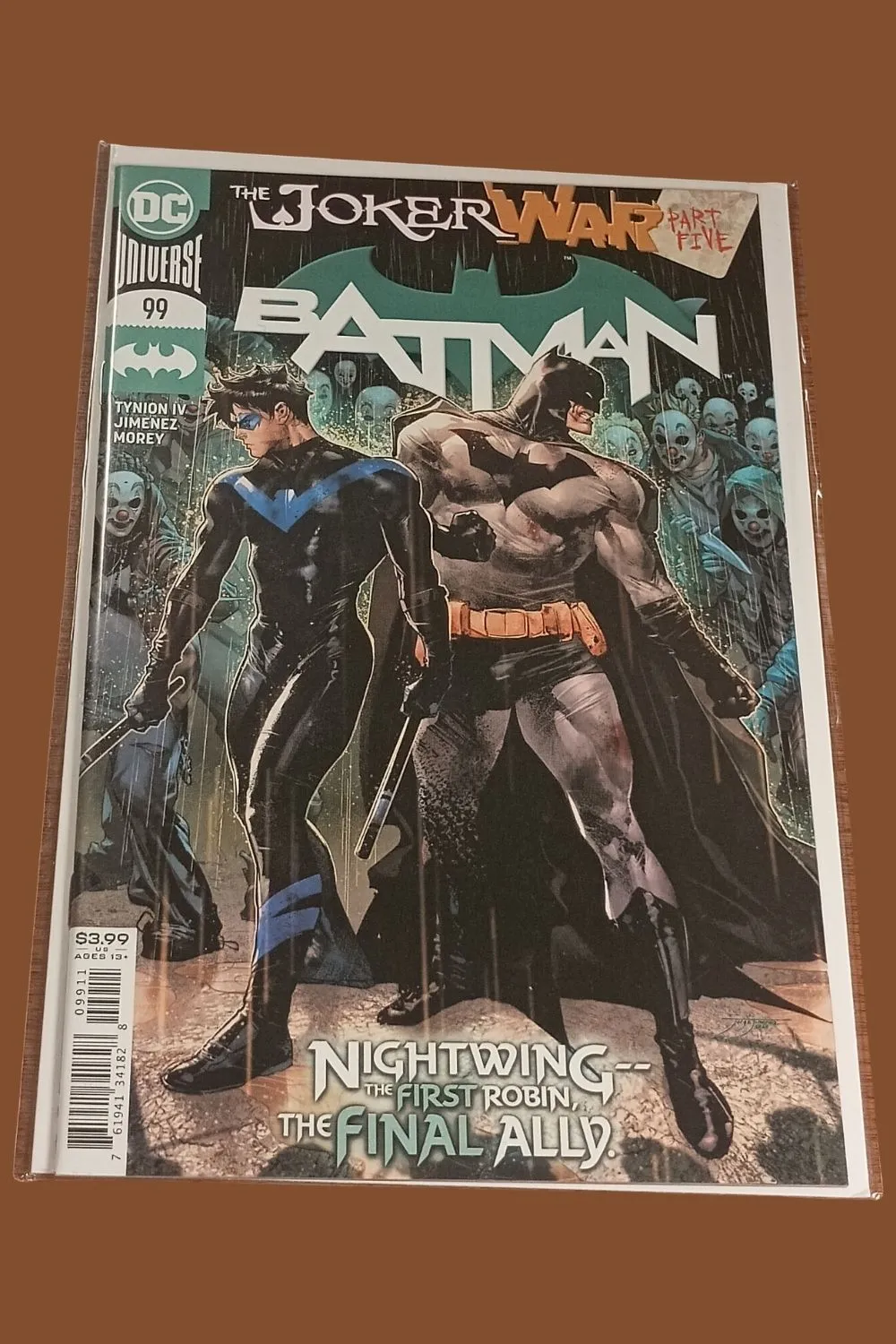 Batman #99 (2020) DC Comics β Joker War Part 5 β Nightwing Returns β Tynion IV Jimenez Batman #99 (2020) DC Comics β Joker War Part 5 β Nightwing Returns β Tynion IV Jimenez