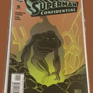 Superman Confidential #5 DC Comic Book (2007) – Darwyn Cooke & Tim Sale | Kryptonite Monster Cover
