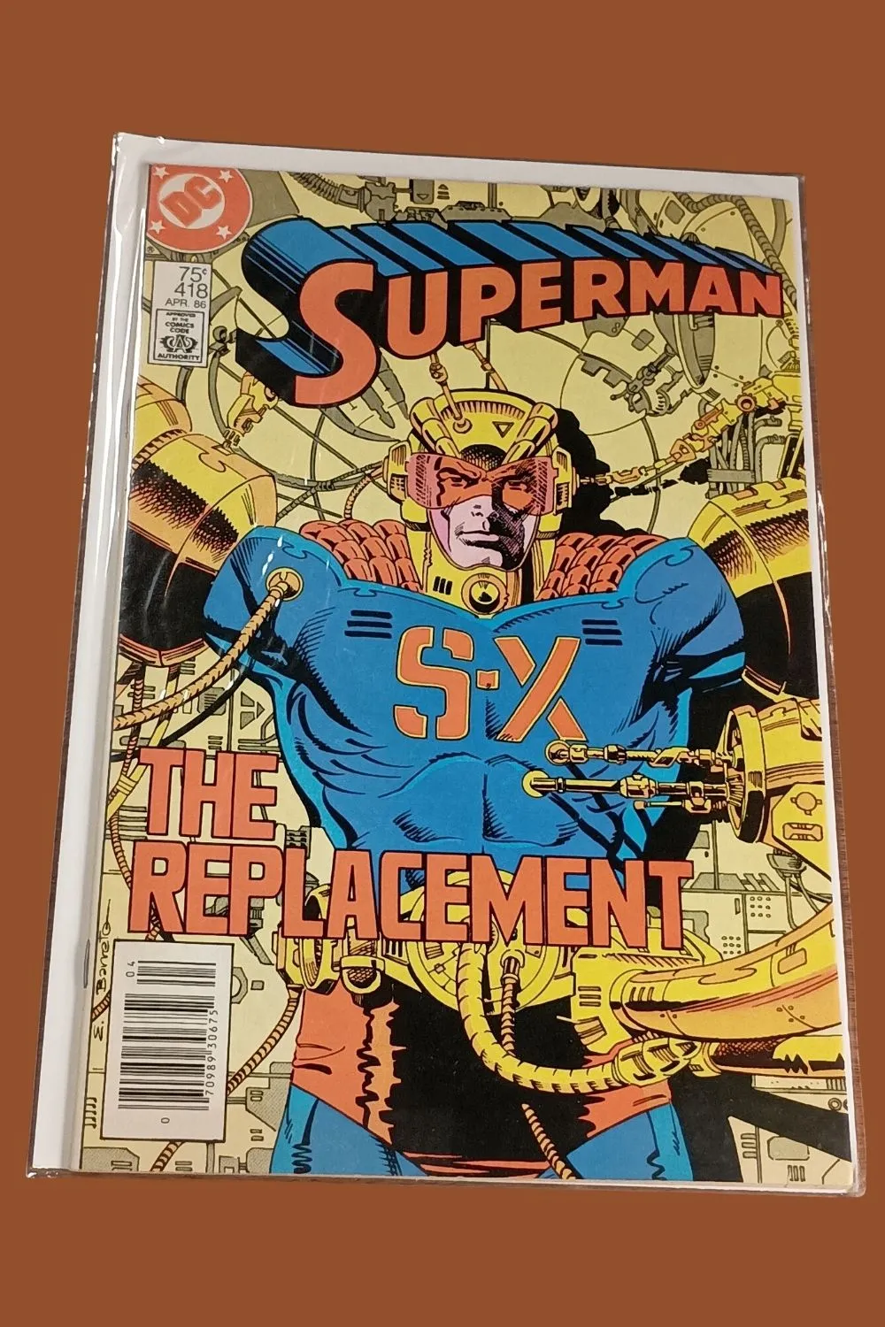 Superman #418 DC Comics 1986 The Replacement Storyline Superman #418 DC Comics 1986 The Replacement Storyline