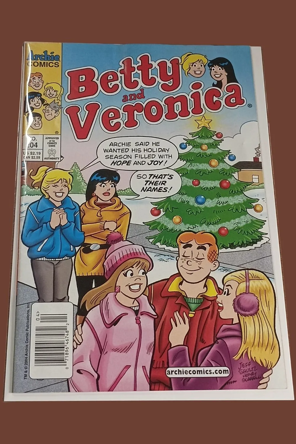 Betty and Veronica #204 β Archie Comics Christmas Holiday Comic Betty and Veronica #204 β Archie Comics Christmas Holiday Comic