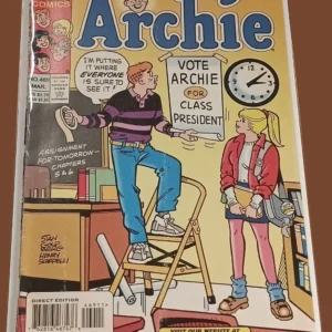 Archie #469 Direct Edition β Archie Comics Class President Collectible Issue Archie #469 Direct Edition β Archie Comics Class President Collectible Issue